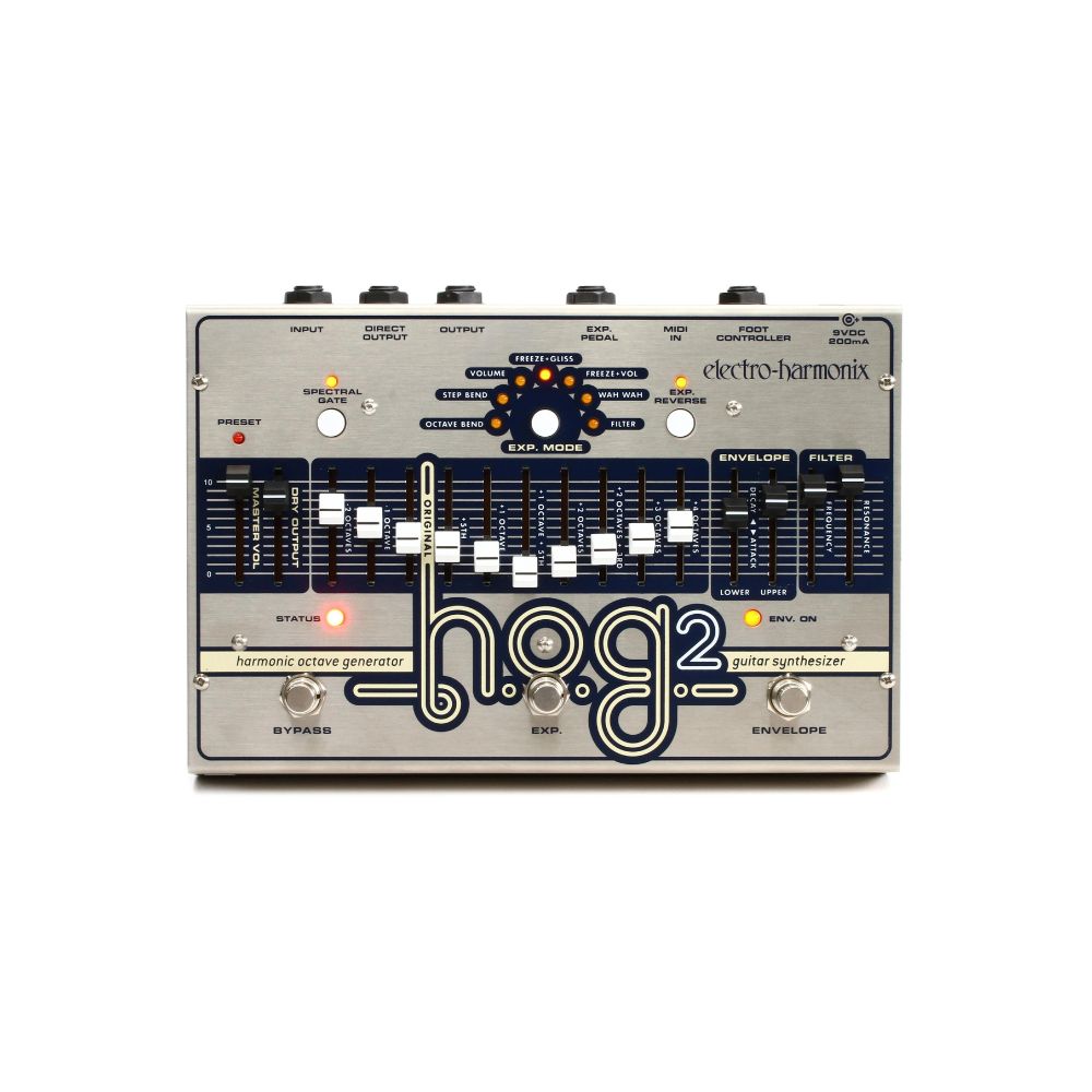 hog pedal Electro-Harmonix HOG2 Harmonic Octave Generator Pedal – Stompbox.in