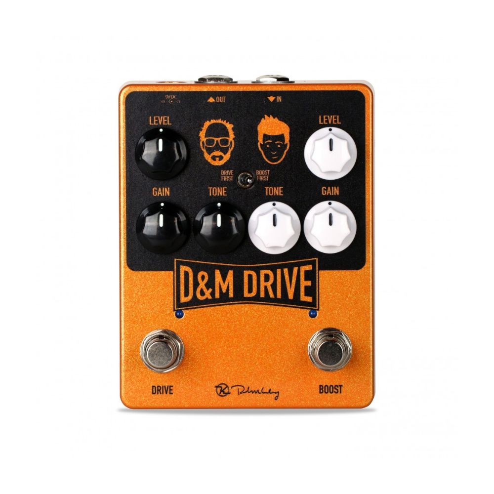 Keeley D&M Drive and Boost Pedal