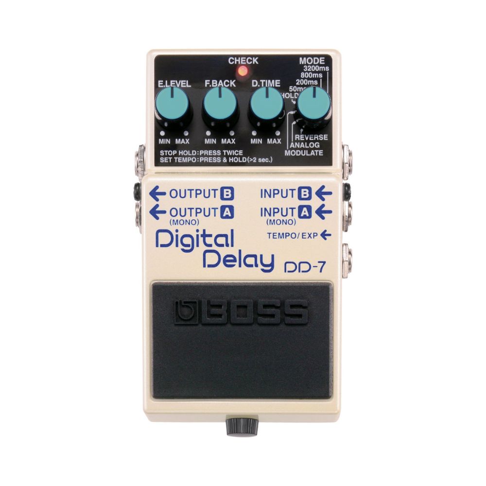 Boss DD-7 Digital Delay Pedal front