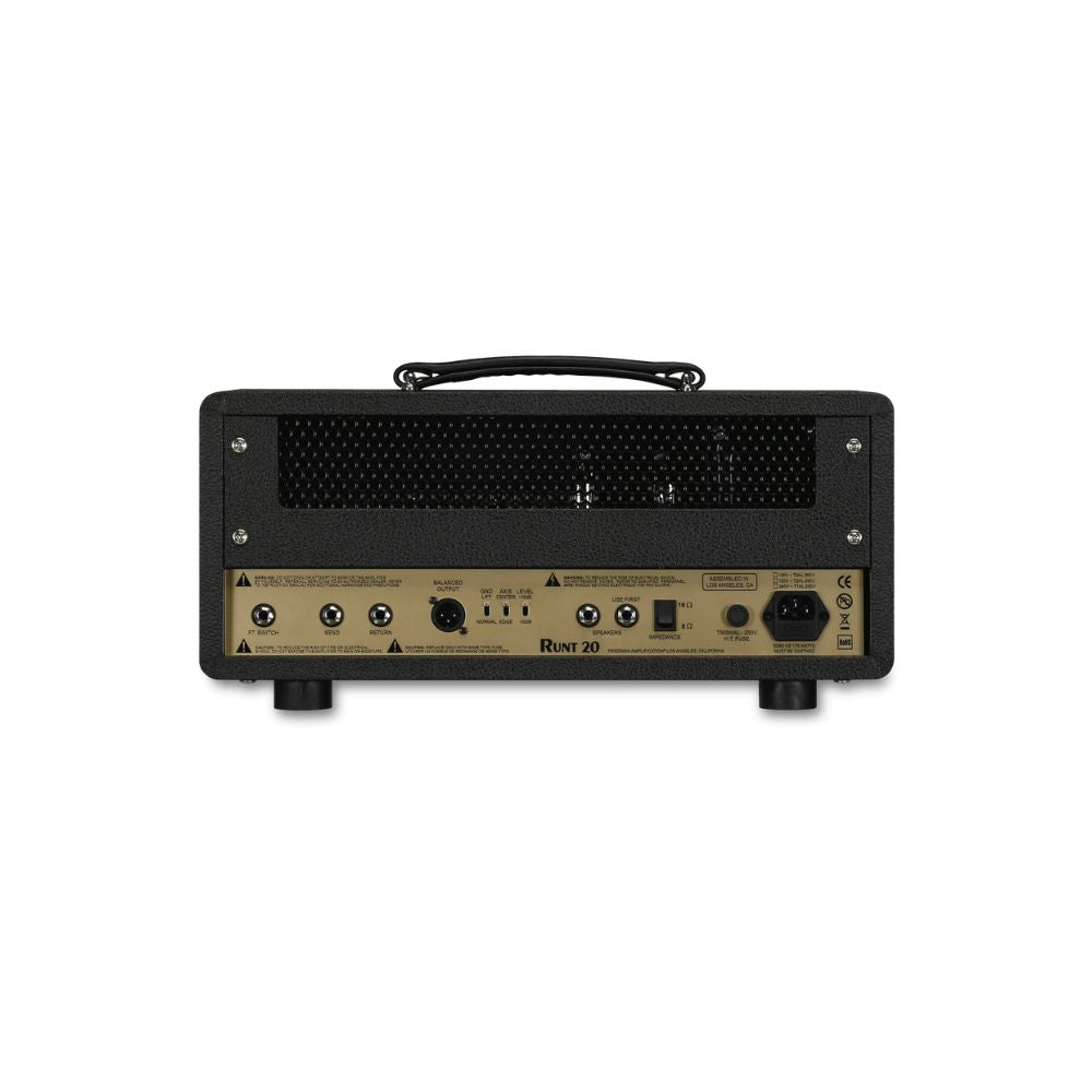 Friedman Runt 20-Watt All Tube Amp Head Rear