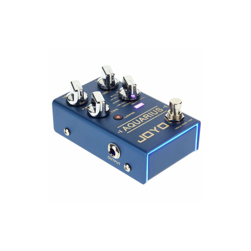 Joyo R-07 Aquarius Multi-Mode Digital Delay & Looper Pedal Side