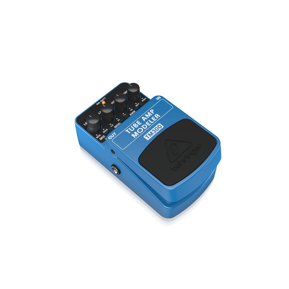 Behringer TM300 Tube Amp Modeler Pedal Side