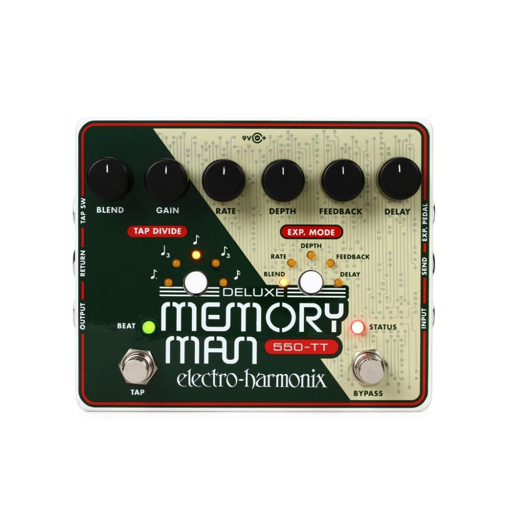 Electro Harmonix Deluxe Memory Man 550-TT Analog Delay Pedal