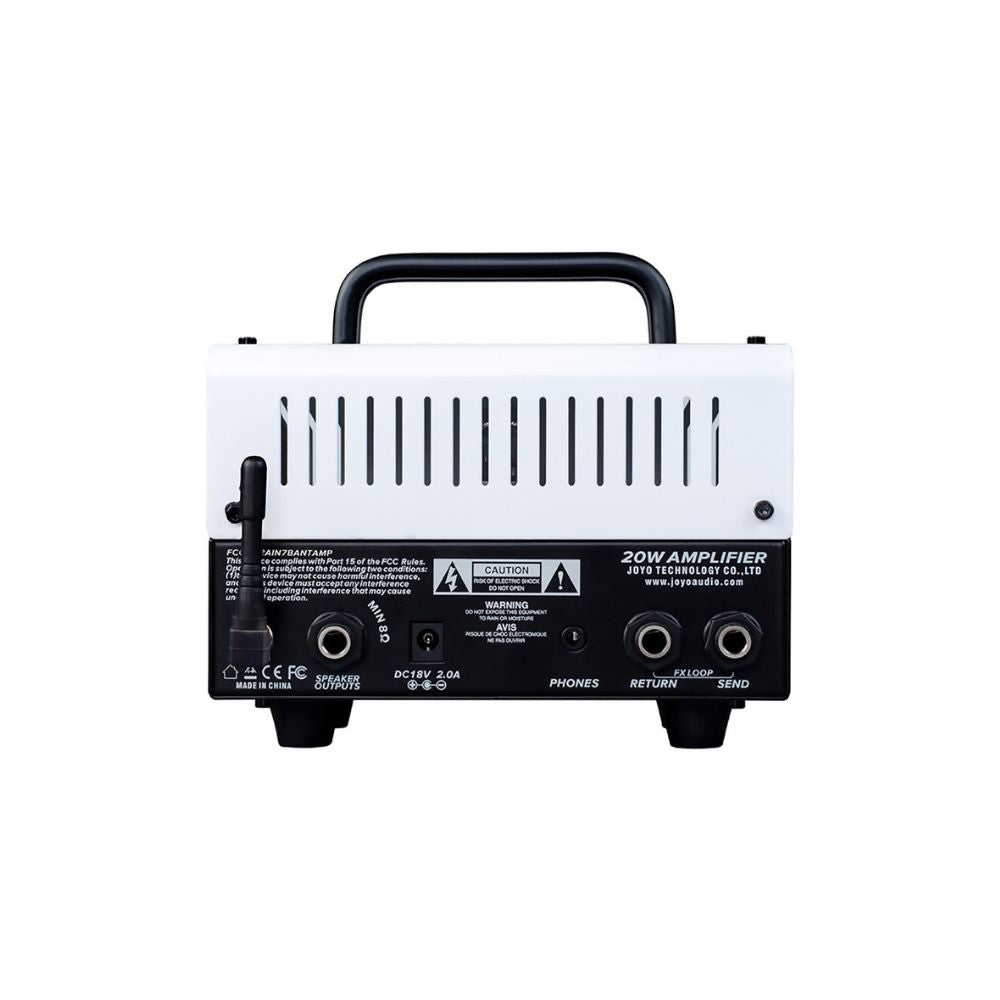 Joyo BanTamP VIVO American Hard Rock 20W Amp Head Rear