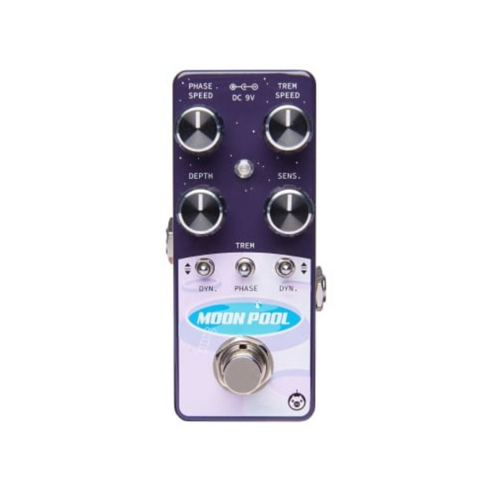 Pigtronix Moon Pool Tremvelope Phaser Compact 9-Volt Analog Pedal
