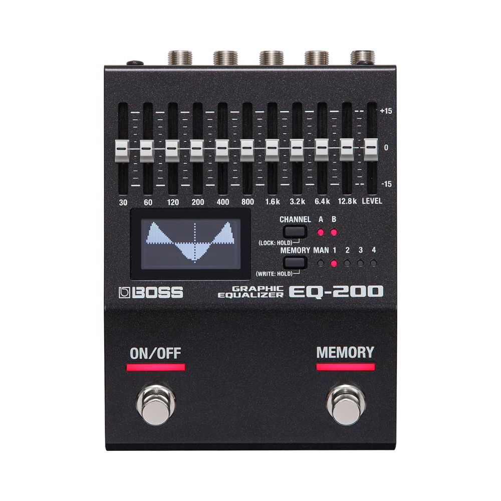 Boss EQ200 Graphic Equalizer Pedal front