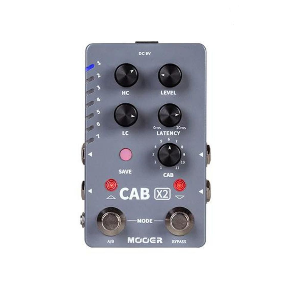 Mooer Cab X2 Stereo Cabinet Simulation Pedal