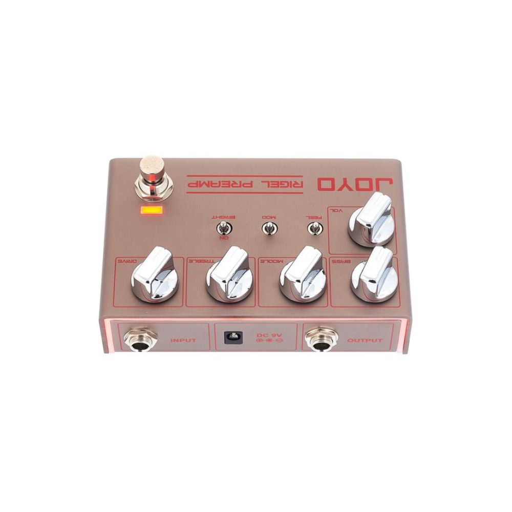 Joyo R-24 Rigel High Gain Preamp Pedal Rear