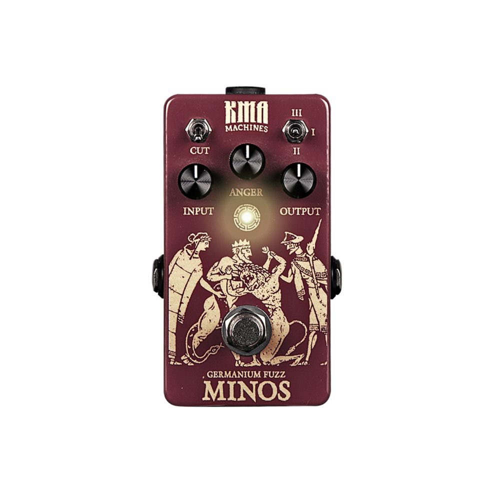 kma guitar pedals KMA Machines Minos Germanium Fuzz pedal – Stompbox.in