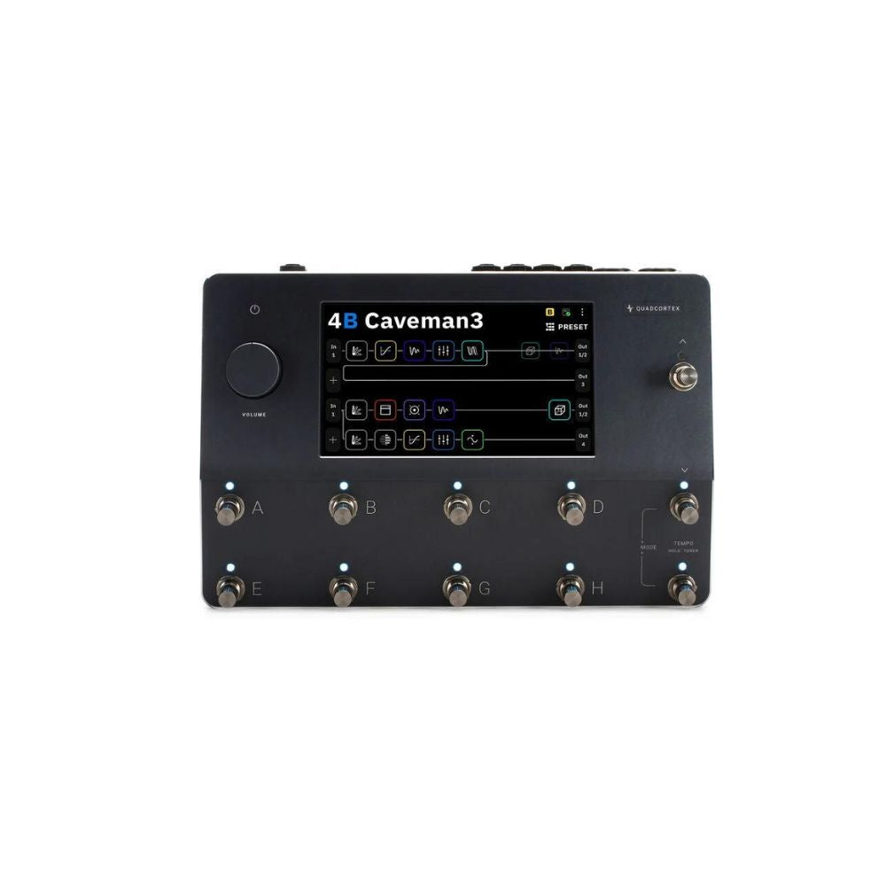 Neural DSP Quad Cortex Quad-Core Digital Effects Modeler/Profiling Floorboard Front