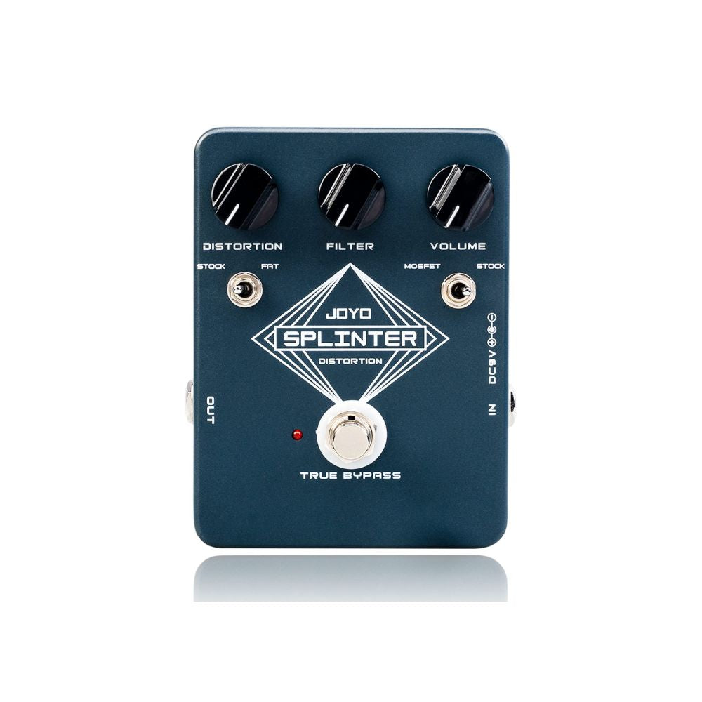 JOYO JF21 Splinter Distortion/Fuzz Pedal Front