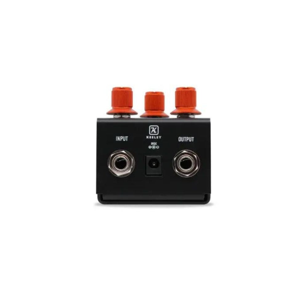 Keeley Angry Orange Distortion and Fuzz Pedal Rear