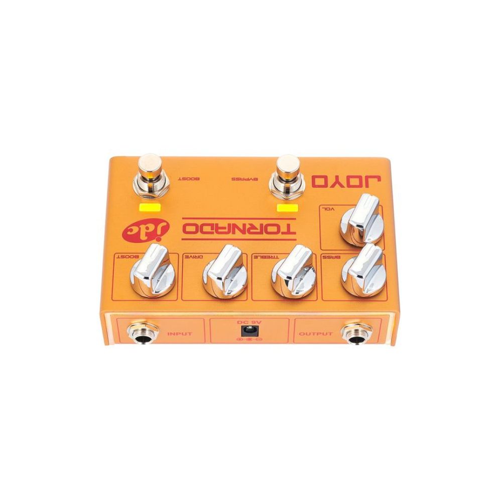 Joyo R-21 Tornado Preamp/Boost/Overdrive Pedal Rear