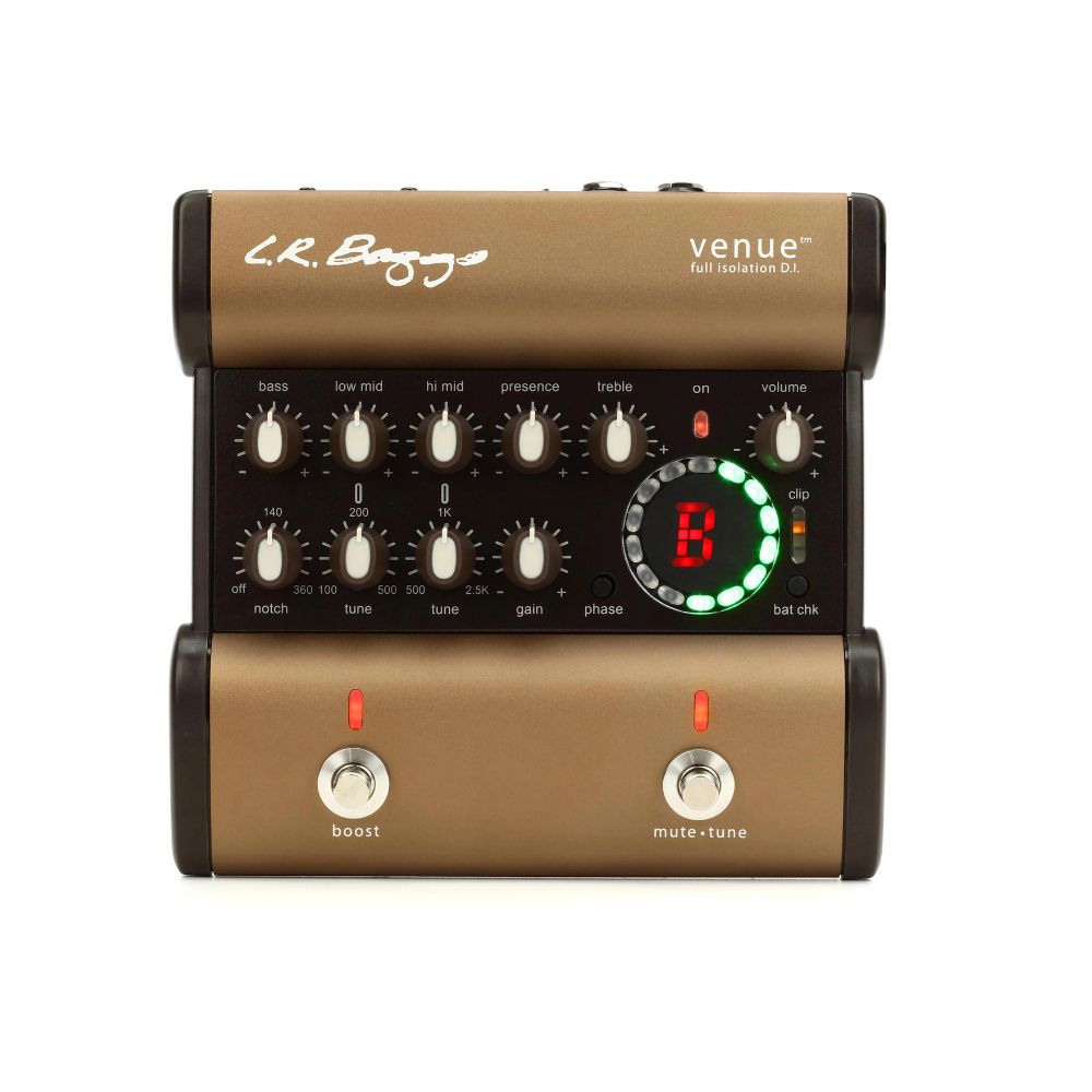 LR Baggs Venue DI Acoustic Preamp EQ/DI/Tuner Pedal