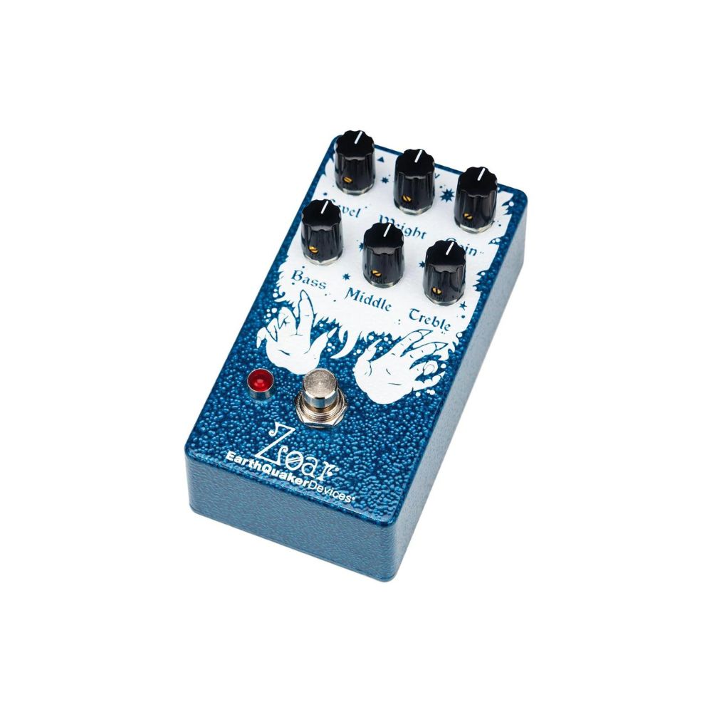 EarthQuaker Devices Zoar Dynamic Audio Grinder Pedal Top