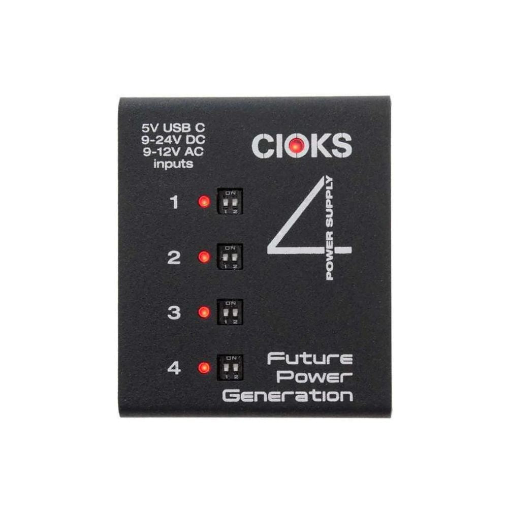 Cioks 4 - 4 Output Isolated Pedal Power Supply