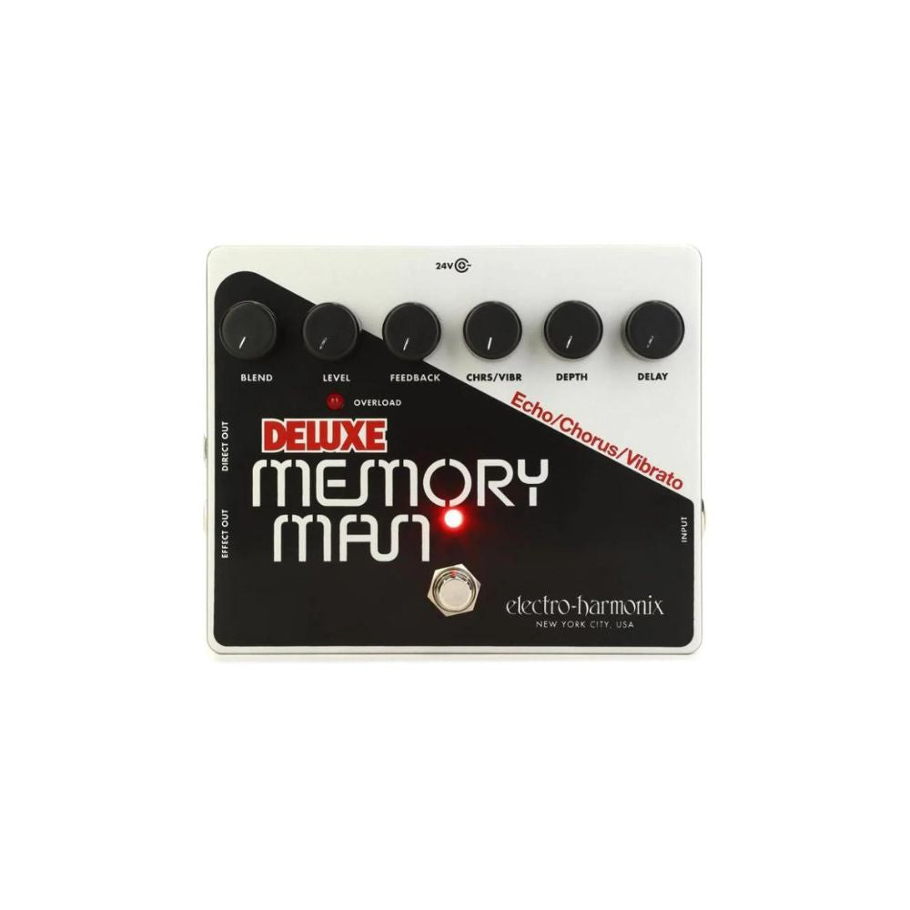 memory man guitar pedal Electro-Harmonix Deluxe Memory Man Analog Delay/Chorus/Vibrato Pedal – Stompbox.in