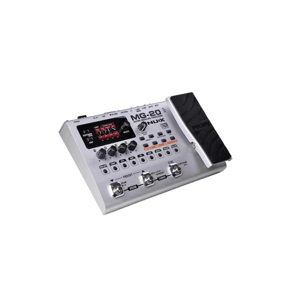 NUX MG20 Guitar Modeling Processor Side