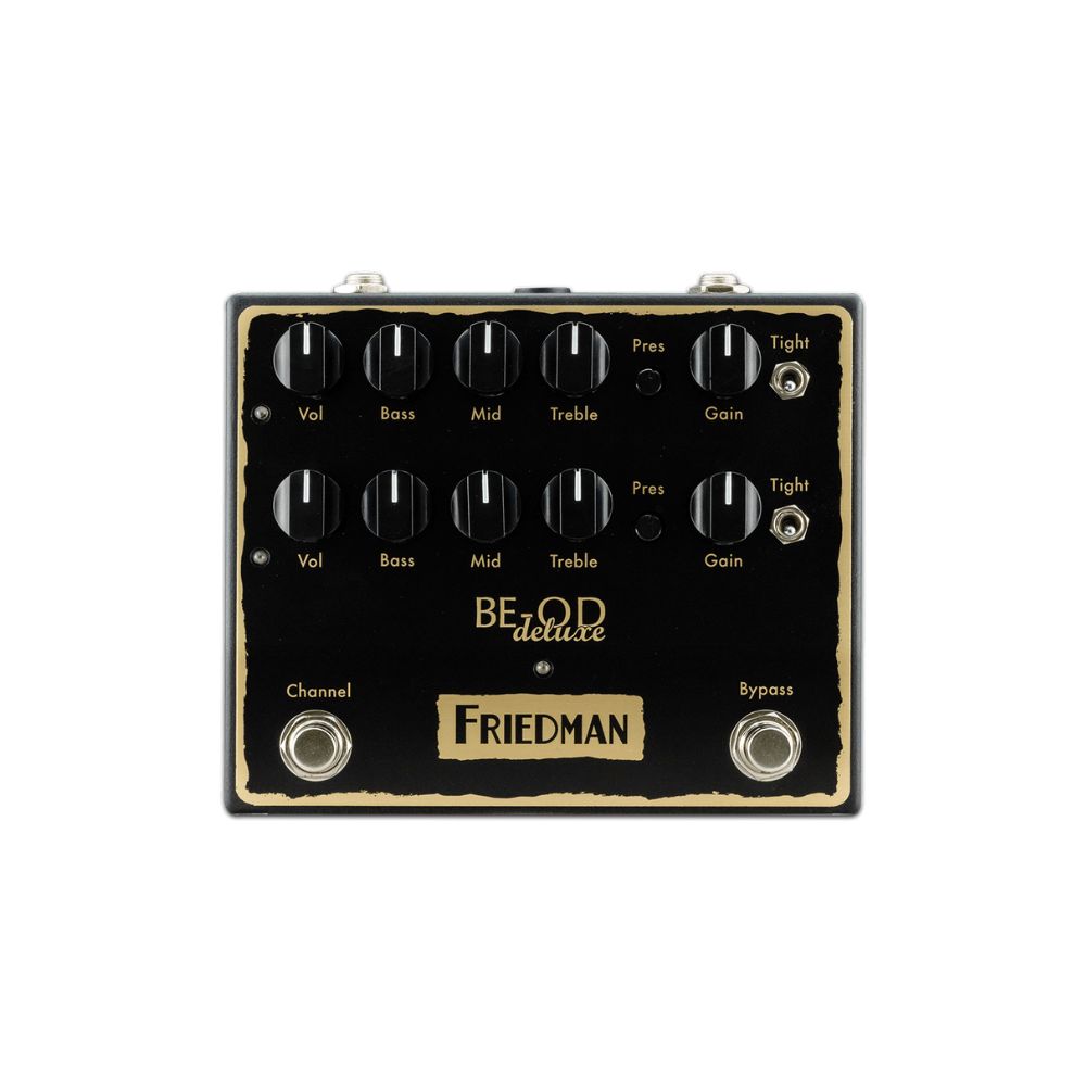 Friedman BE-OD Deluxe Dual Overdrive Pedal
