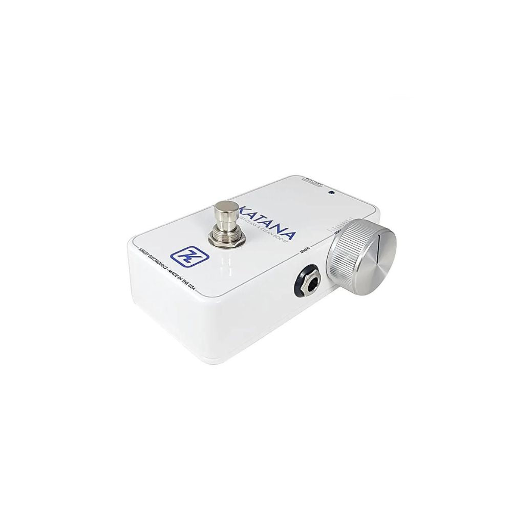 Keeley Electronics Katana Clean Boost - Throwback White Side