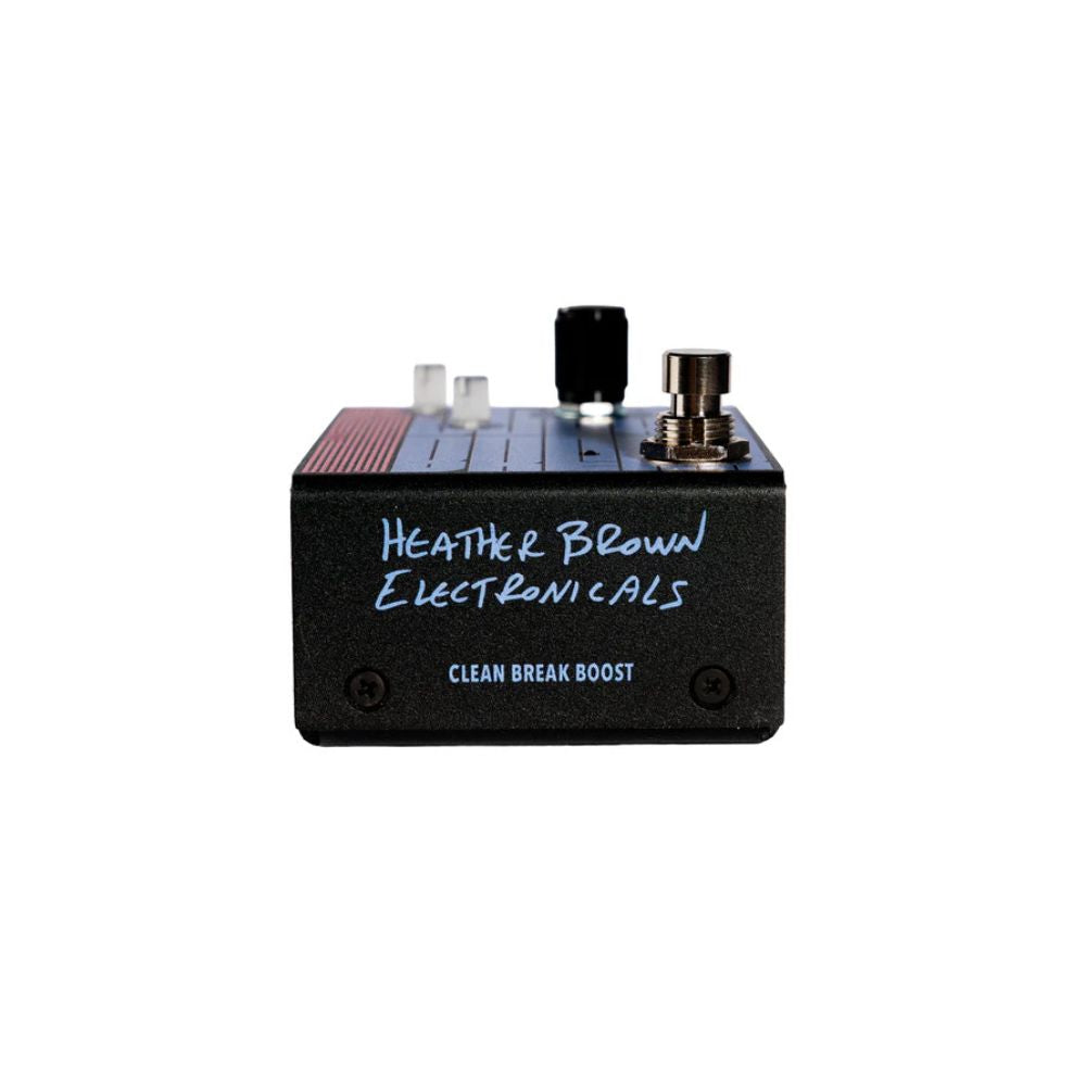 Heather Brown Electronicals Clean Break Boost Effect Pedal Side