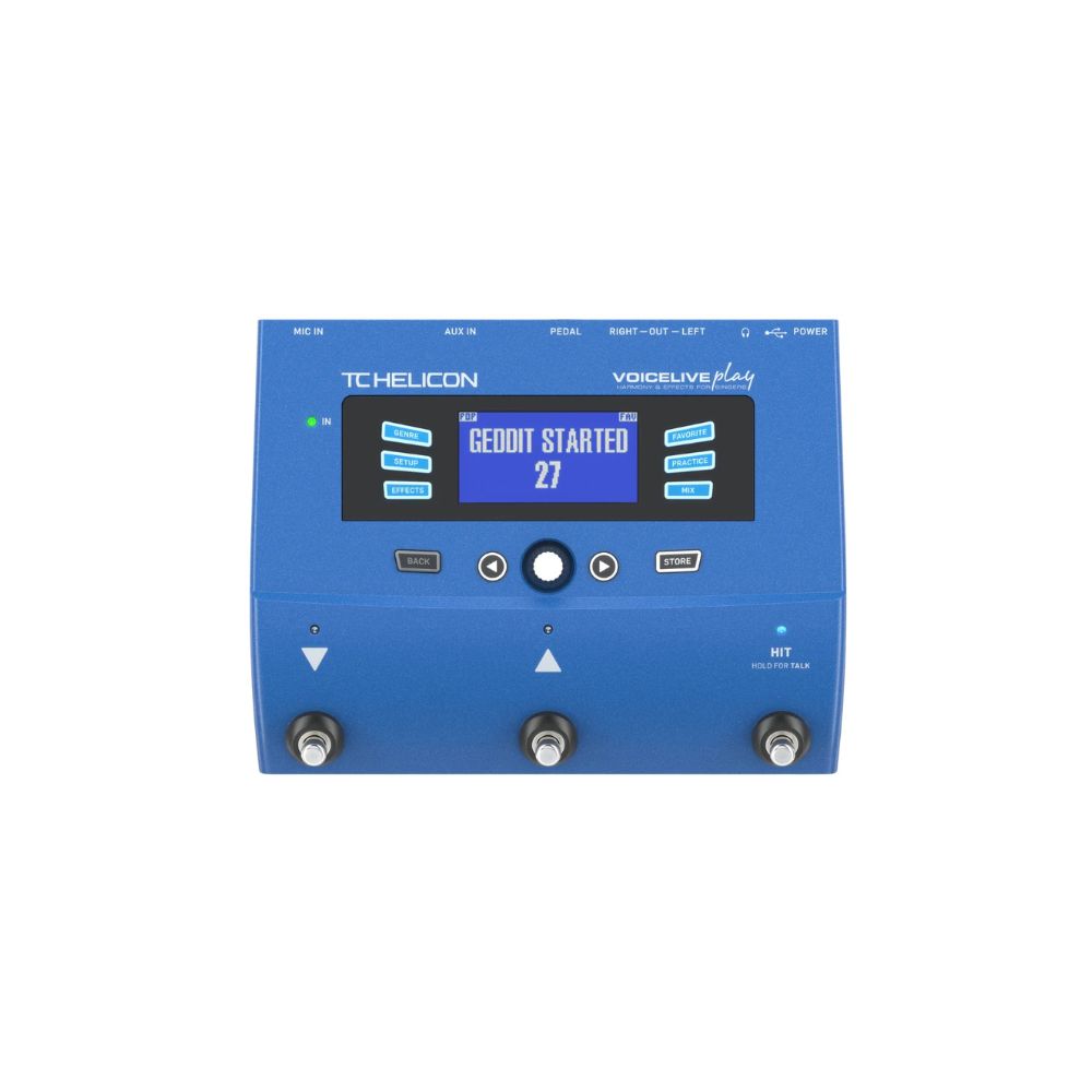 voice effects pedal TC Helicon VoiceLive Play Vocal Effects Processor – Stompbox.in