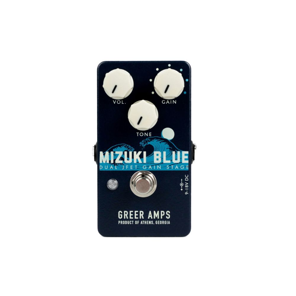 Greer Amps Mizuki Blue Dual JFET Overdrive Pedal