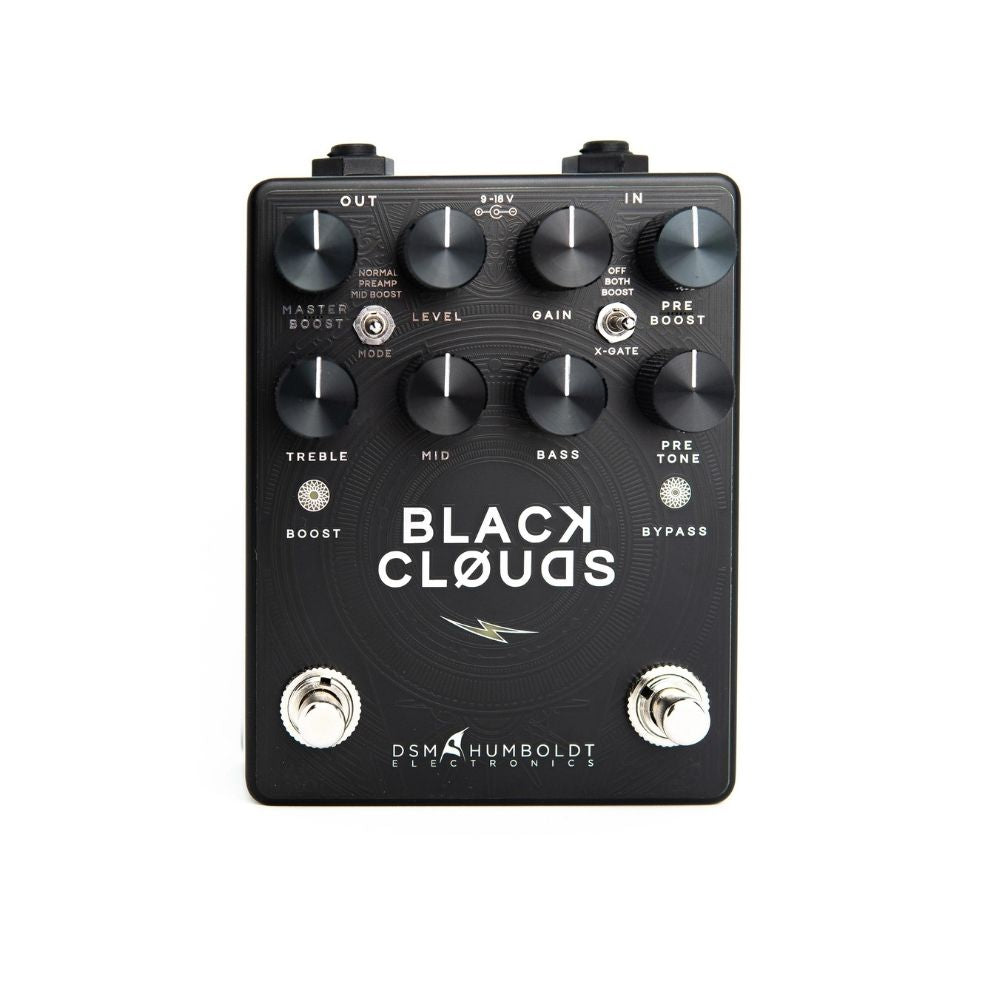 DSM &amp; Humboldt Electronics Black Clouds Ultimate Distortion Guitar Effect Pedal