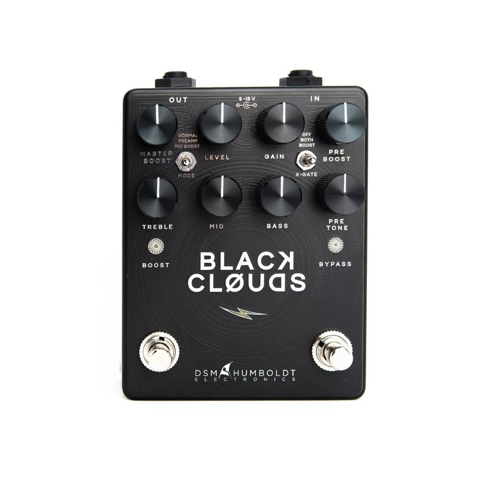 DSM & Humboldt Electronics Black Clouds Ultimate Distortion Guitar Effect Pedal