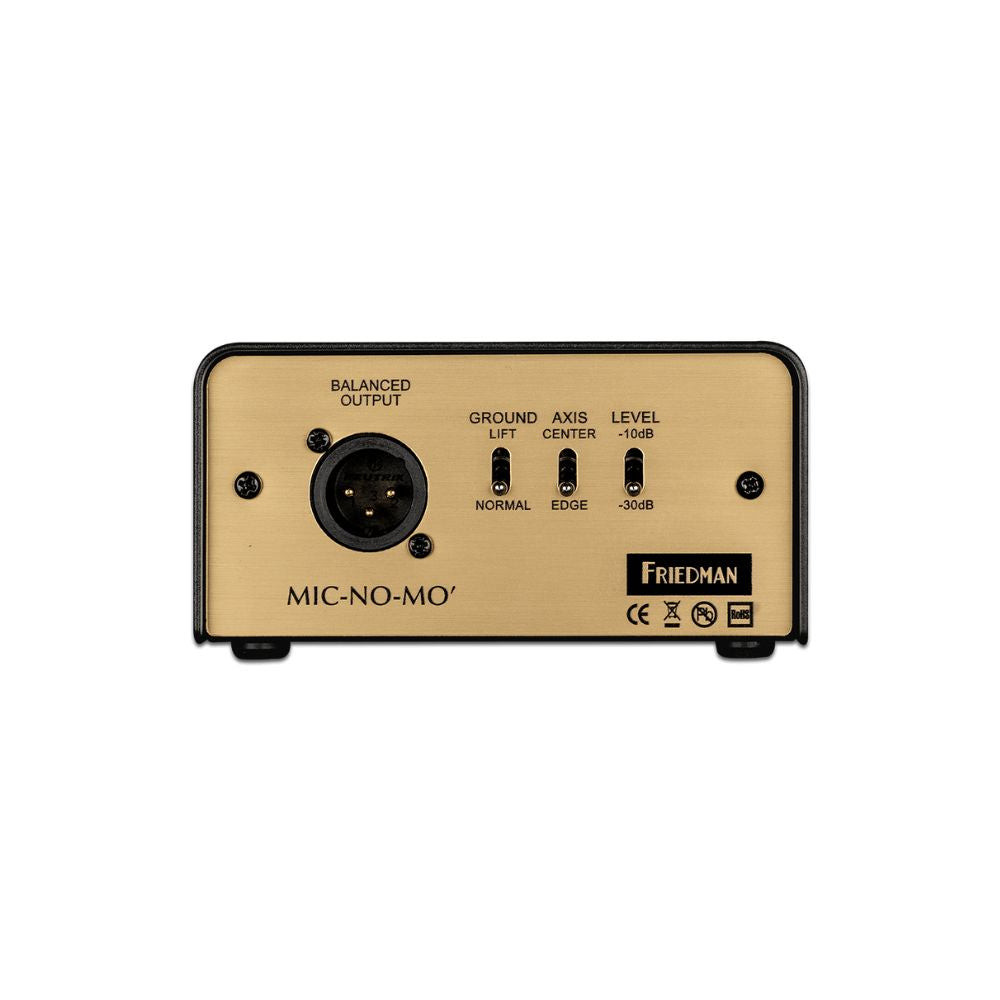 Friedman Mic No Mo Cab Simulator Rear