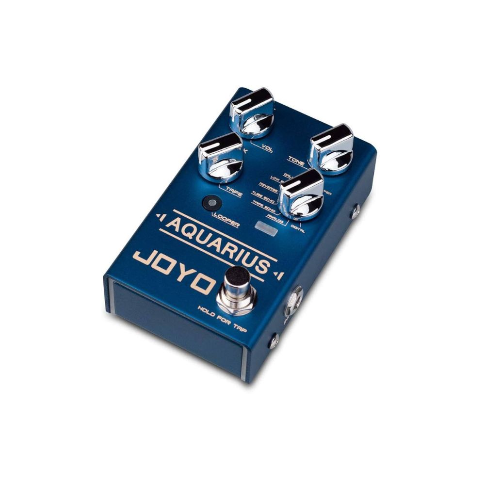 Joyo R-07 Aquarius Multi-Mode Digital Delay & Looper Pedal Side