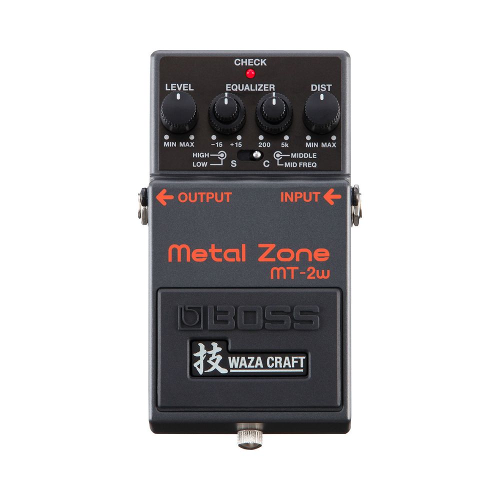 Boss MT-2W Waza Craft Metal Zone Distortion Pedal