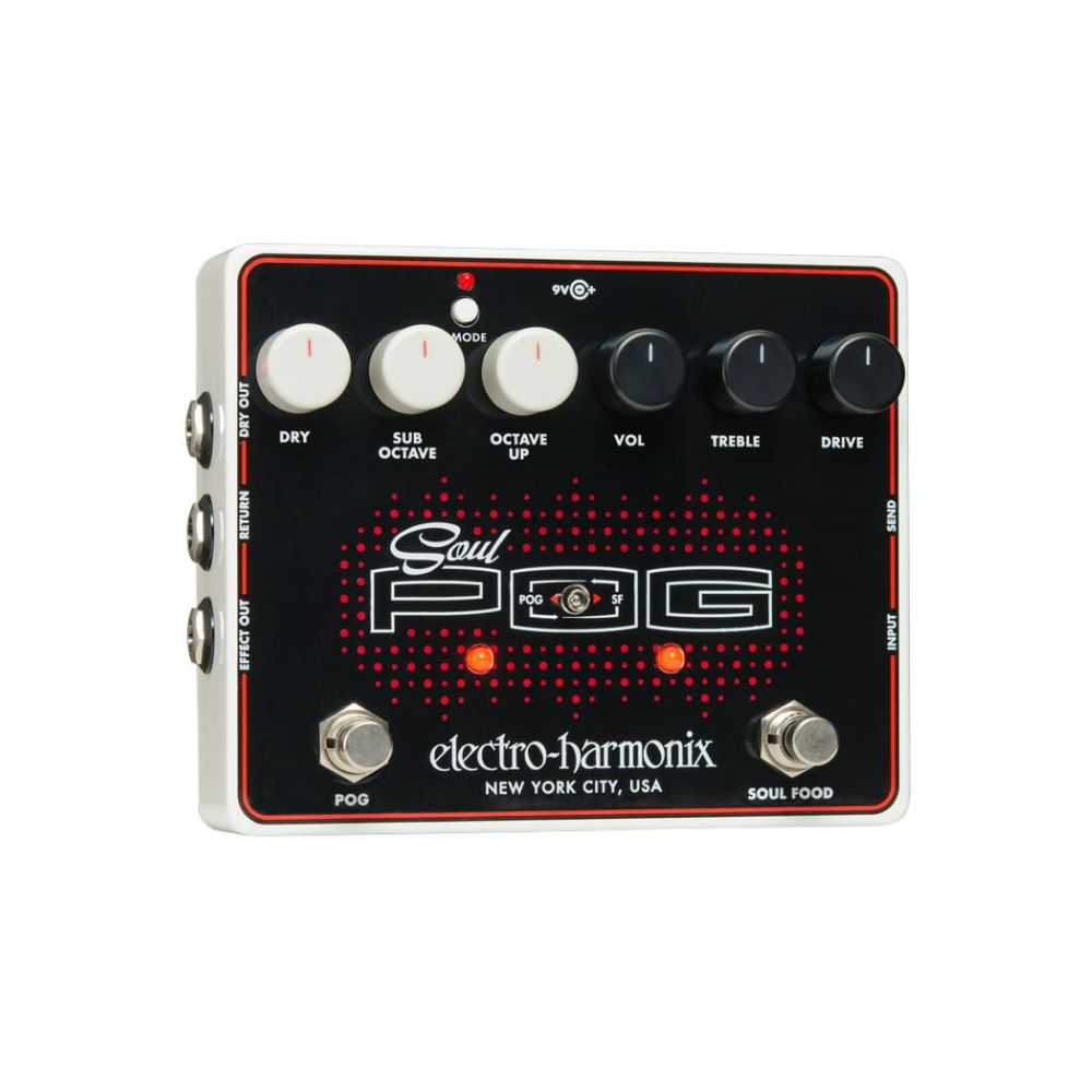 Electro-Harmonix Soul Pog Overdrive / Octave Multi-Effect Pedal