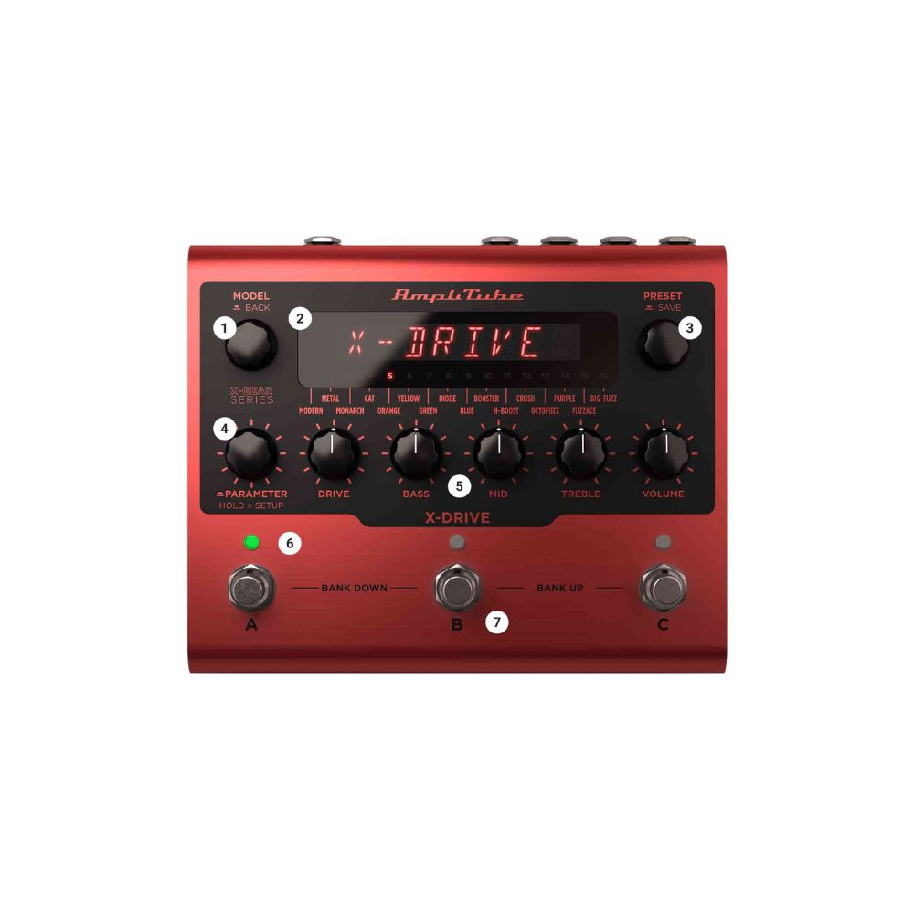 amplitube 5 pedal IK Multimedia AmpliTube X-DRIVE Distortion Pedal – Stompbox.in