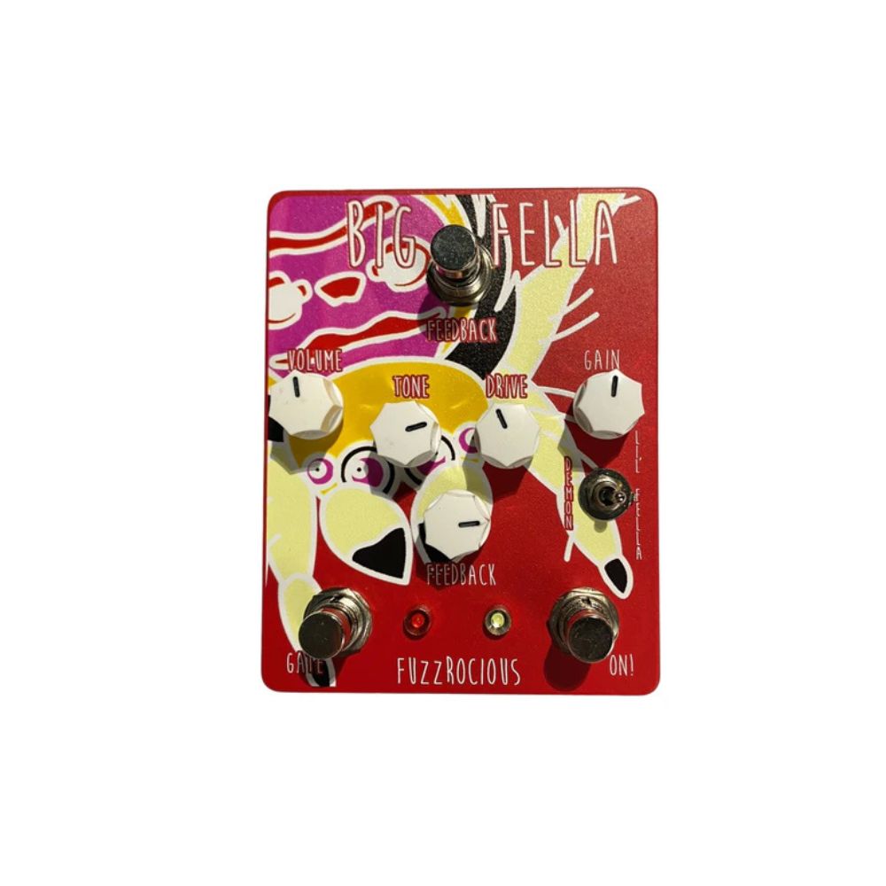 Fuzzrocious Big Fella Overdrive/Distortion Effect Pedal
