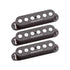 Seymour Duncan Quarter Pound Strat - High Output Strat Pickups Set - Black