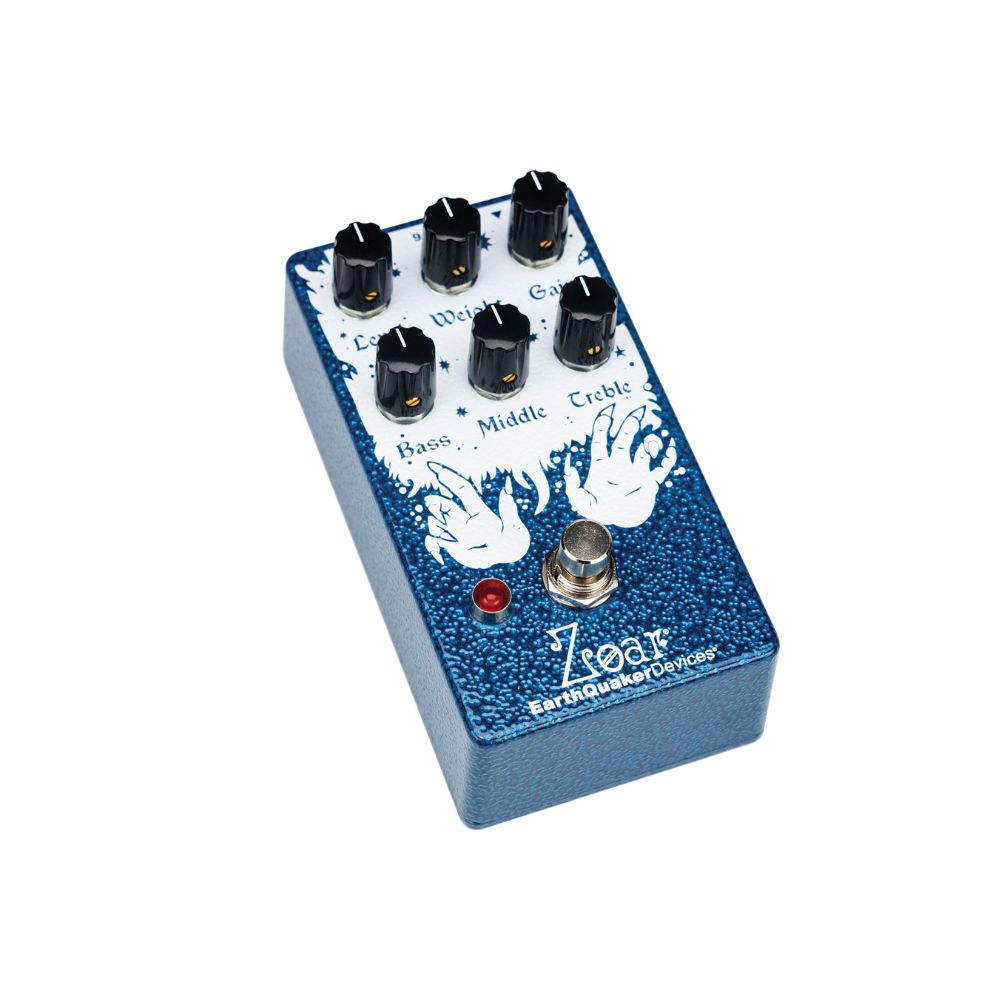 EarthQuaker Devices Zoar Dynamic Audio Grinder Pedal Top