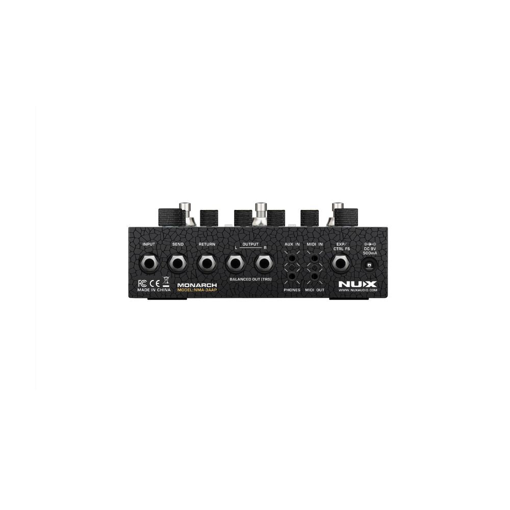 NUX NMA-3 Amp Academy Stomp Compact Modeler Pedal Rear