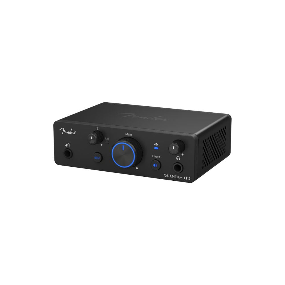 Fender Quantum LT 2 USB-C Audio Interface Side