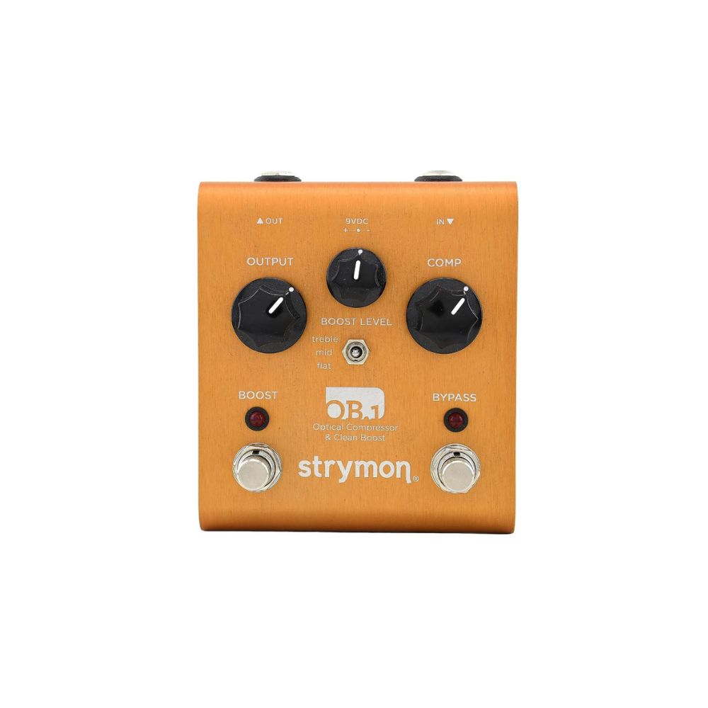Strymon OB.1 Optical Compressor & Clean Boost Pedal Front