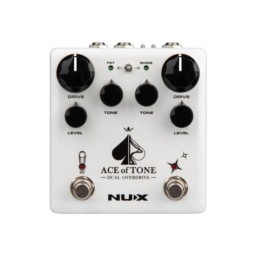 NUX Ace of Tone Dual Overdrive pedal