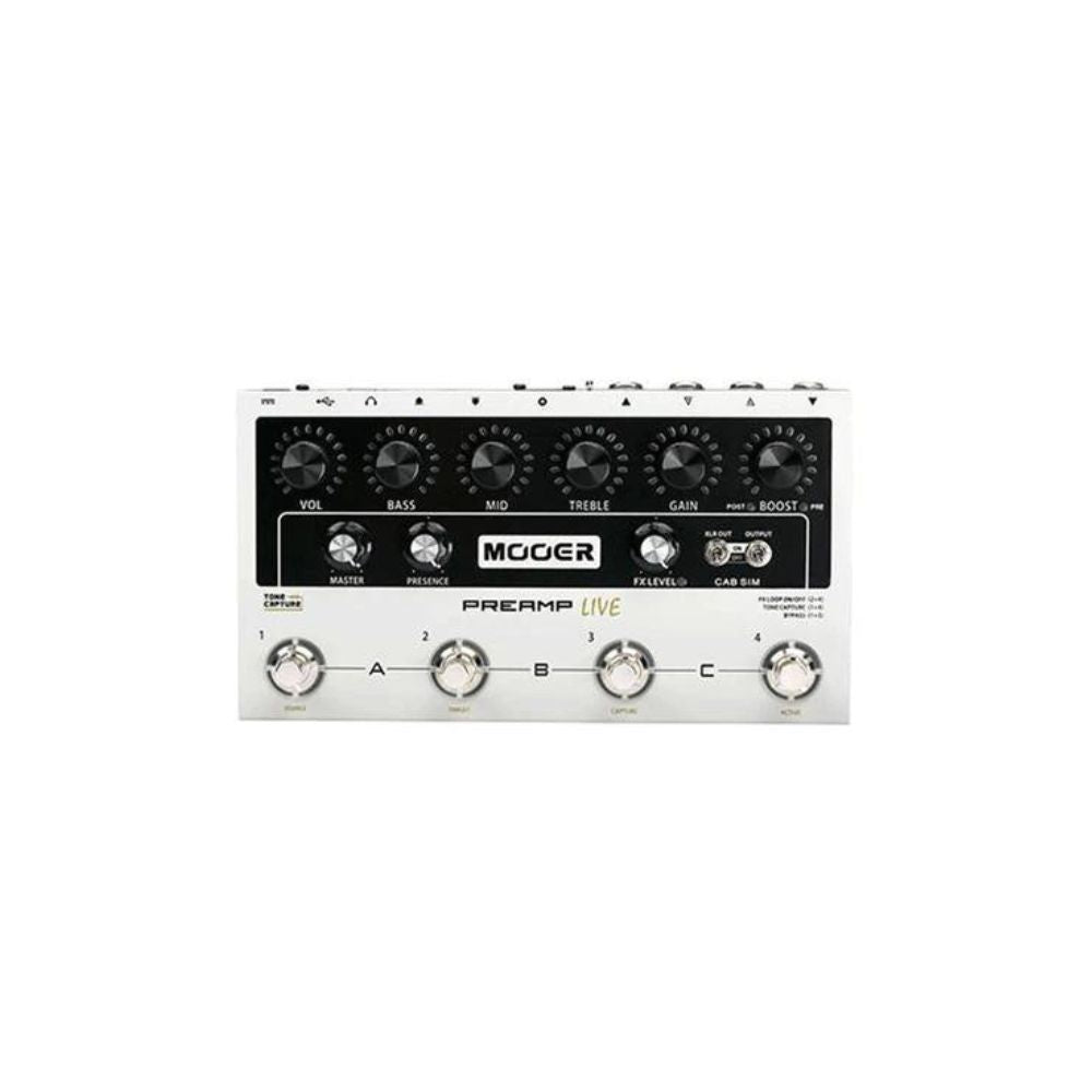 Mooer Preamp Live Pedal Front