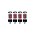 JJ Electronic 6V6S Matched Quad Vacuum Tubes