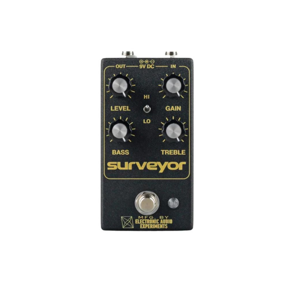 Electronic Audio Experiments Surveyor V2 Preamp Effect Pedal Front