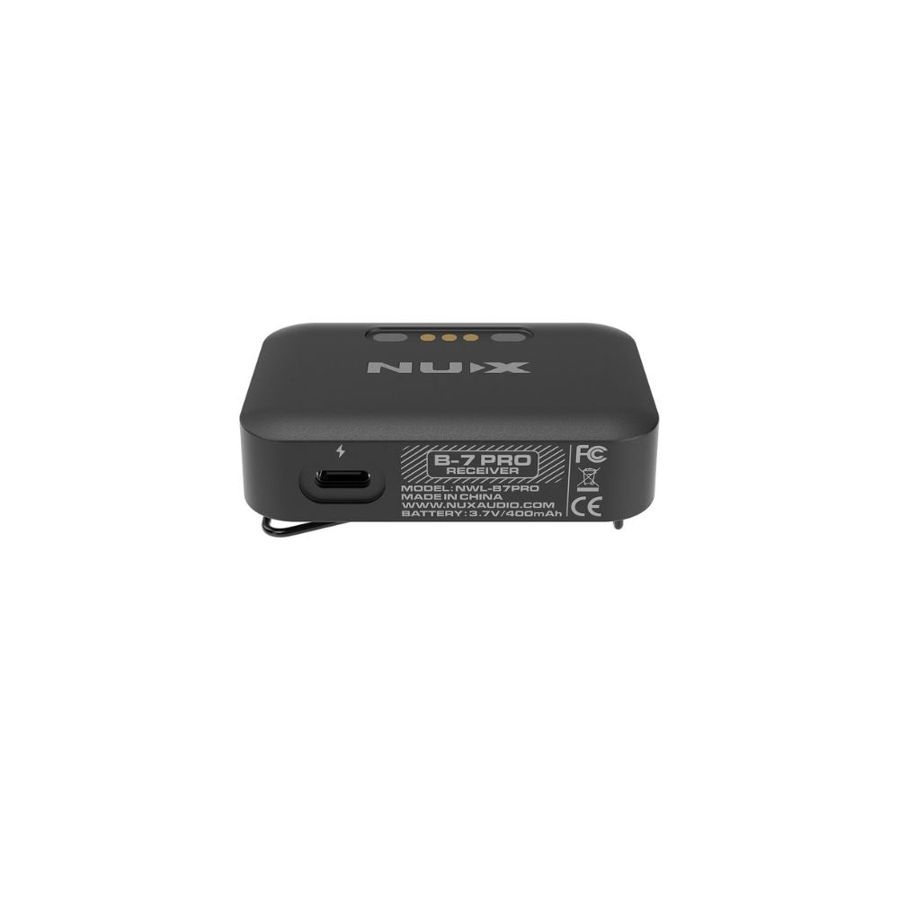 NUX B-7 Pro wireless in-ear monitor system Receiver Rear