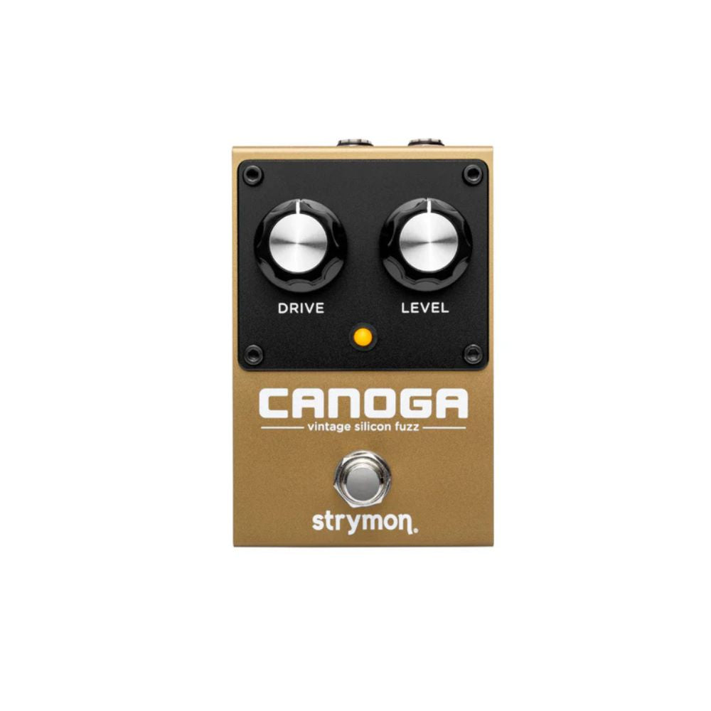 Strymon Canoga Vintage Silicon Fuzz Effect Pedal Front