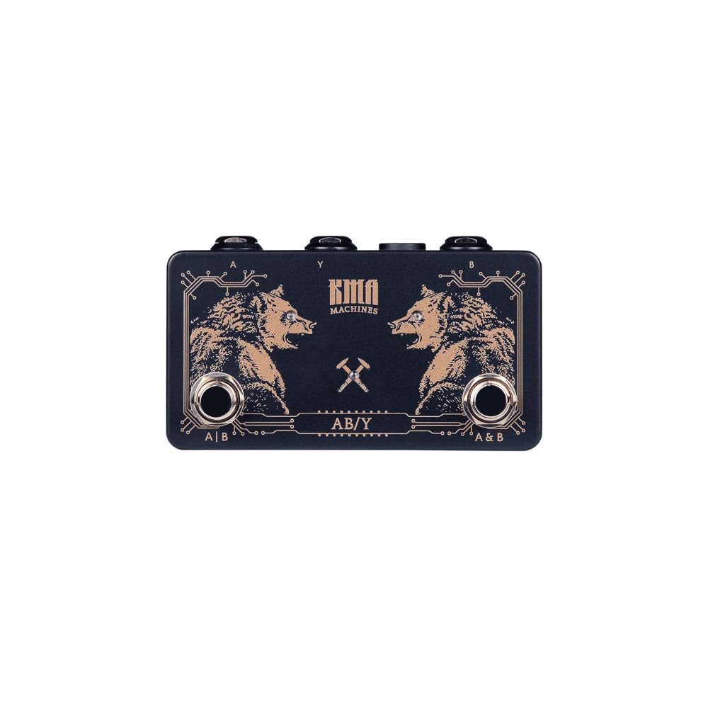 kma guitar pedals KMA Machines AB/Y Passive Switcher Pedal – Stompbox.in