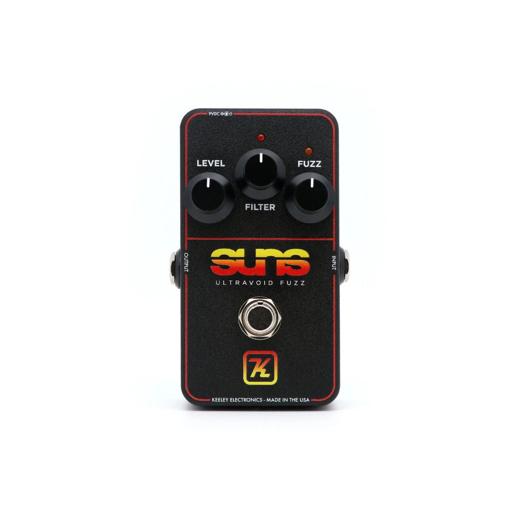 Keeley Electronics SUNS Ultravoid Fuzz Pedal Front