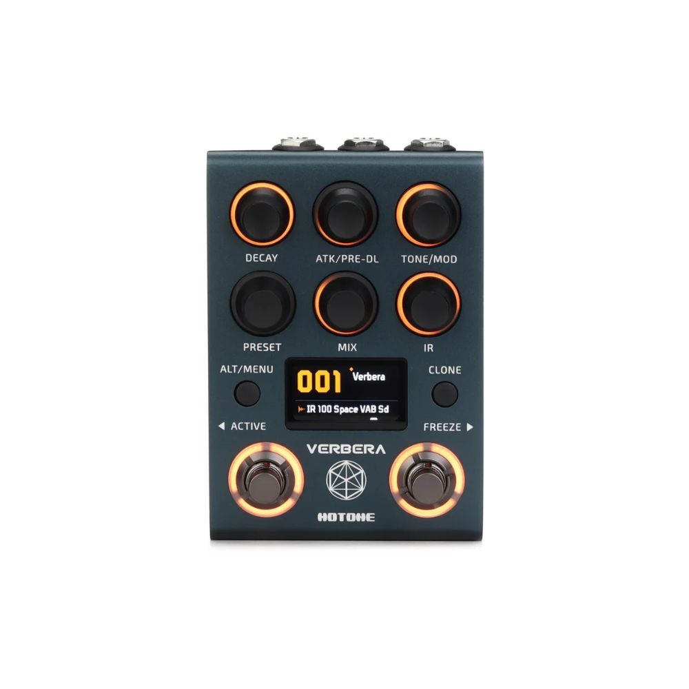 convolution reverb pedal Hotone Verbera Convolution Reverb Pedal – Stompbox.in