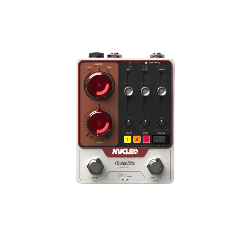 Cornerstone Nucleo Reverb Pedal Front